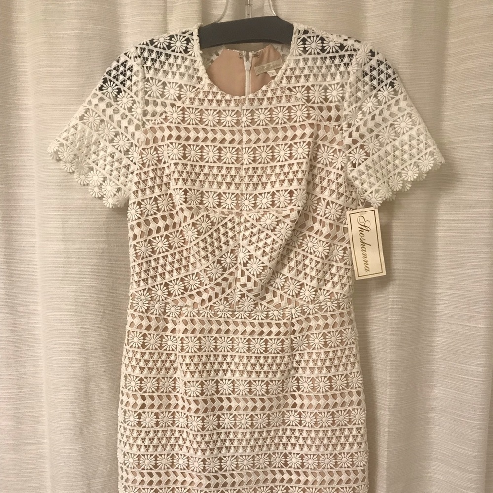 Shoshanna White Lace Dress w/ tags